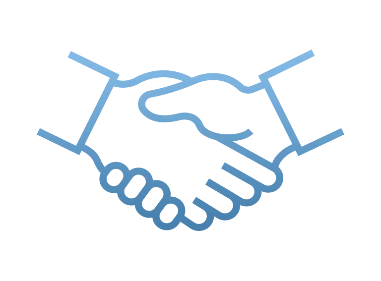 Ikona uścisku dłoni